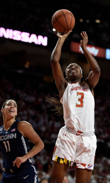 No. 1 Connecticut outlasts No. 4 Maryland 87-81 (Dec 29, 2016)